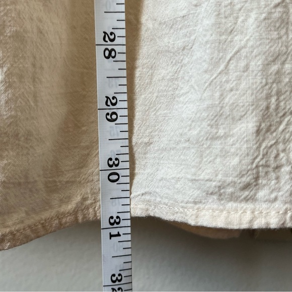 Cream V-Neck Women's Babydoll Dress size XS - Picture 14 of 15